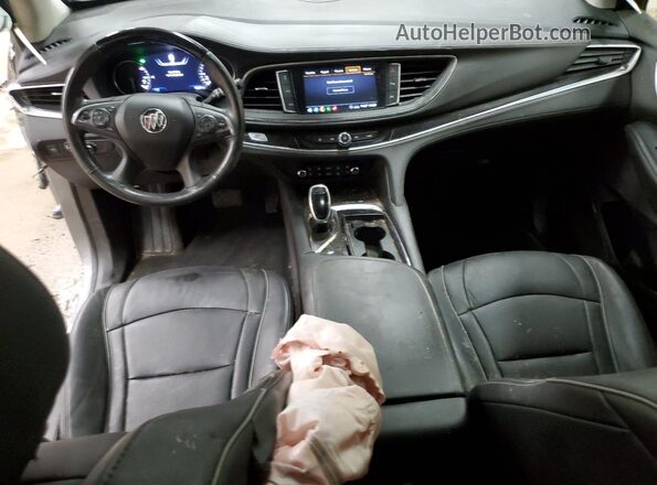 5GAEVCKW4MJ101120 2021 BUICK ENCLAVE Gray Dashboard view