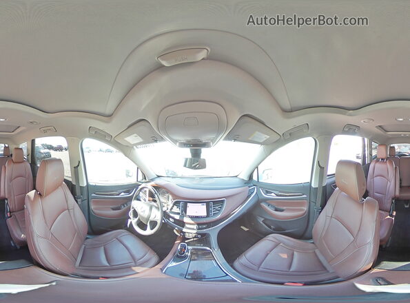 5GAEVCKW7LJ290621 2020 BUICK ENCLAVE White 360 interior view