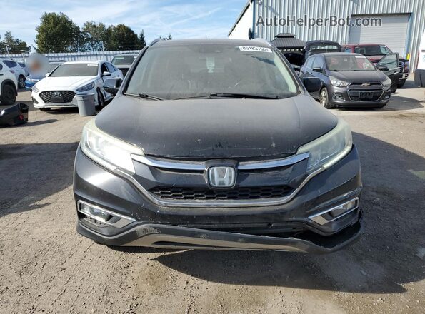 5J6RM4H96GL800326 2016 HONDA CR-V Black Widok z przodu