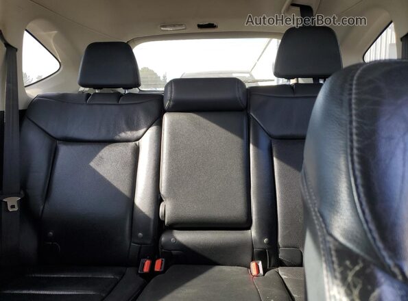 5J6RM4H96GL800326 2016 HONDA CR-V Black Widok tylnych siedzeń