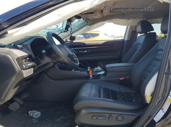 5J6RS4H76PL009296 2023 HONDA CR-V Синий Вид салона спереди