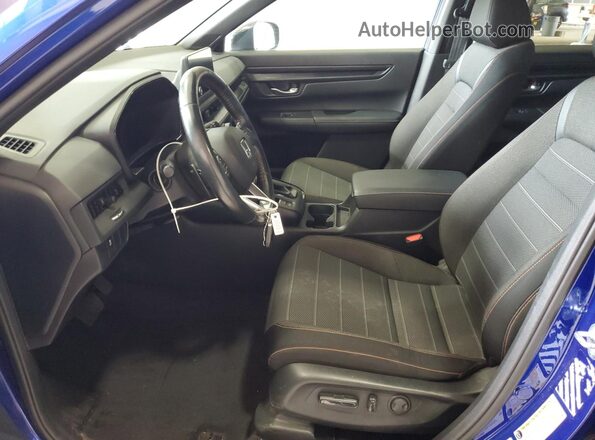 5J6RS6H55RL004619 2024 HONDA CR-V Синий Вид салона спереди