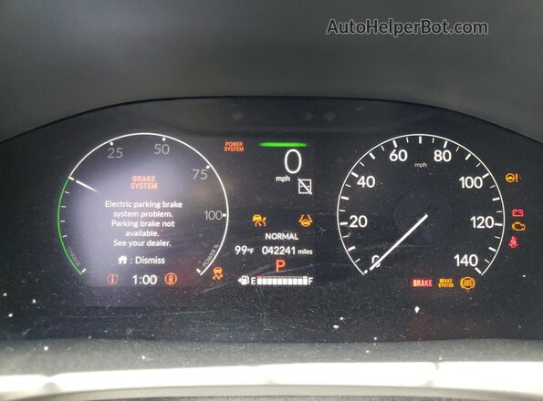 5J6RS6H87RL019150 2024 HONDA CR-V Silver Widok zestawu wskaźników