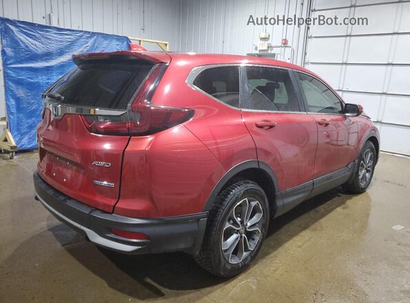 5J6RT6H8XNL015892 2022 HONDA CR-V Red Tył prawy