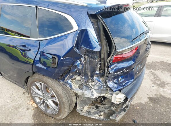 5J6RT6H91NL010671 2022 HONDA CR-V HYBRID Blue წინა ხედი