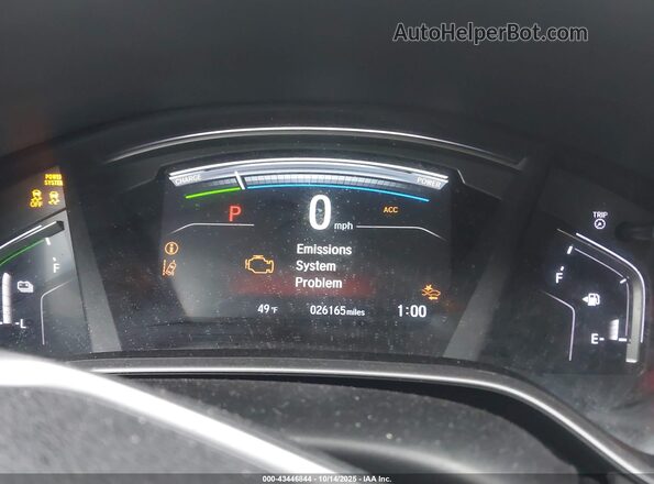 5J6RT6H95NL006252 2022 HONDA CR-V Серый Вид задних сидений