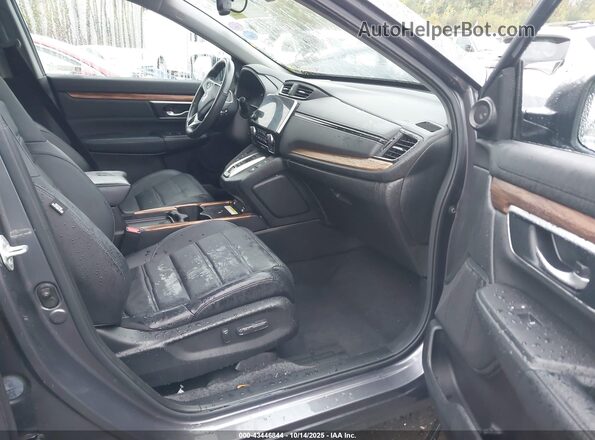 5J6RT6H95NL006252 2022 HONDA CR-V Серый Вид салона спереди