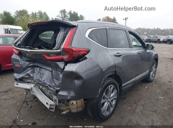 5J6RT6H95NL006252 2022 HONDA CR-V Серый Задняя правая четверть