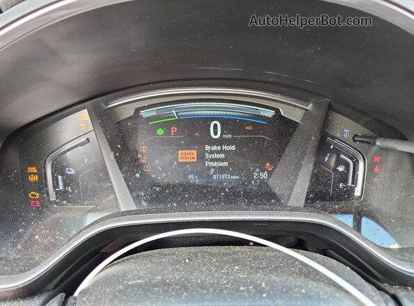 5J6RT6H97NL044825 2022 HONDA CR-V Белый Вид щитка приборов