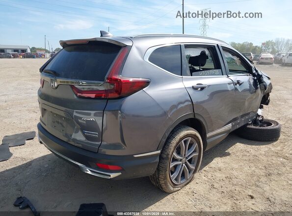 5J6RT6H98NL045367 2022 HONDA CR-V HYBRID Gray 
