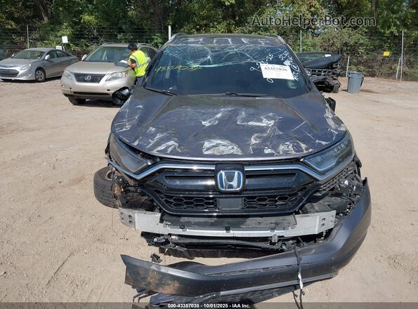 5J6RT6H98NL045367 2022 HONDA CR-V HYBRID Gray 