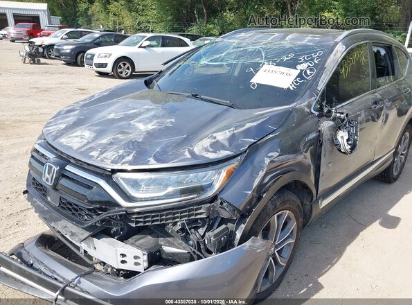 5J6RT6H98NL045367 2022 HONDA CR-V HYBRID Gray 