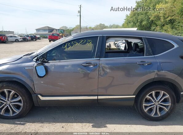 5J6RT6H98NL045367 2022 HONDA CR-V HYBRID Gray 