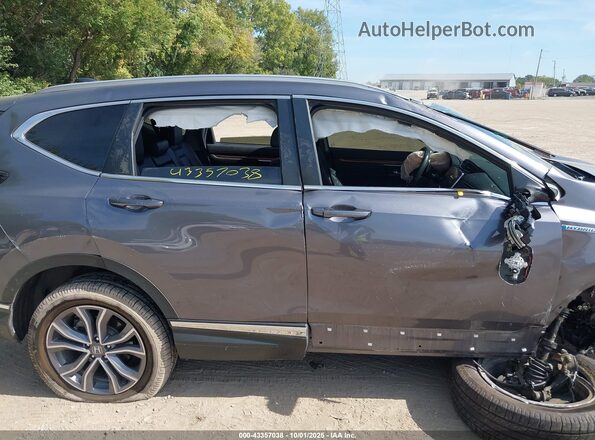 5J6RT6H98NL045367 2022 HONDA CR-V HYBRID Gray 