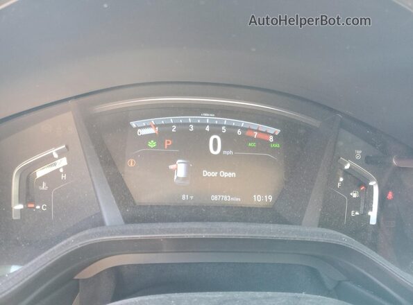 5J6RW1H25LL000915 2020 HONDA CR-V White Vista del cuadro de instrumentos