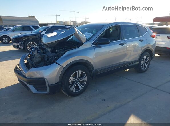5J6RW1H29ML007349 2021 HONDA CR-V Silver Առջևի ձախ երեք քառորդ տեսարան