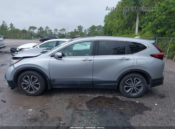 5J6RW1H56LL014039 2020 HONDA CR-V Серебряный Панорамный вид салона 360°