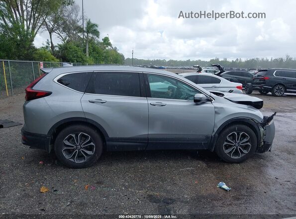 5J6RW1H56LL014039 2020 HONDA CR-V Серебряный Вид задней части салона