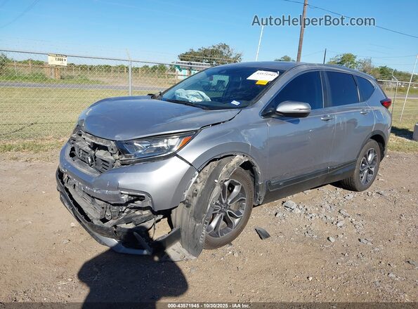 5J6RW1H82LL012492 2020 HONDA CR-V Серебряный Передняя левая четверть