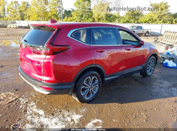 5J6RW2H52NL004651 2022 HONDA CR-V Red 