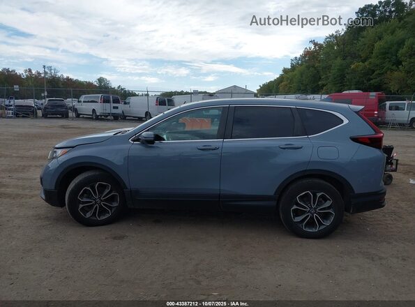 5J6RW2H53LL023299 2020 HONDA CR-V Blue Widok wnętrza 360 stopni