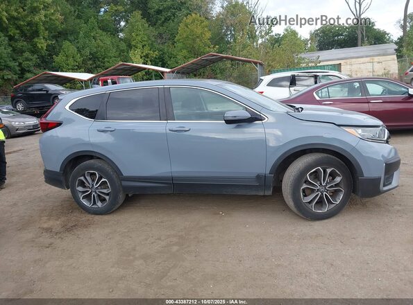 5J6RW2H53LL023299 2020 HONDA CR-V Blue Widok wnętrza z tyłu