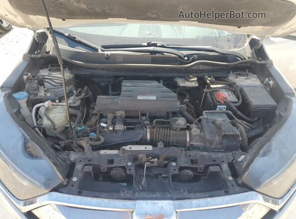 5J6RW2H58KA003219 2019 HONDA CR-V White Engine compartment view