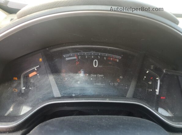 5J6RW2H58KA003219 2019 HONDA CR-V White Instrument cluster view