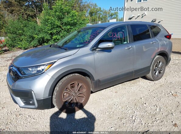 5J6RW2H58LL047209 2020 HONDA CR-V Silver წინა მარცხენა ხედი სამი მეოთხედიდან