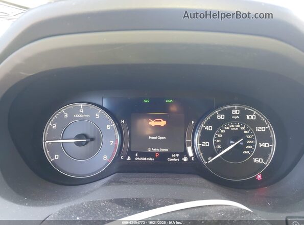 5J8TC1H32LL000093 2020 ACURA RDX Black Vista de los asientos traseros