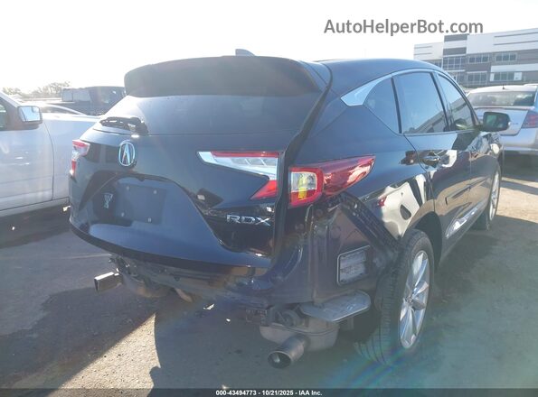 5J8TC1H32LL000093 2020 ACURA RDX Black Trasero derecho