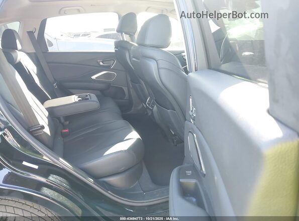 5J8TC1H32LL000093 2020 ACURA RDX Black Vista de la etiqueta del VIN