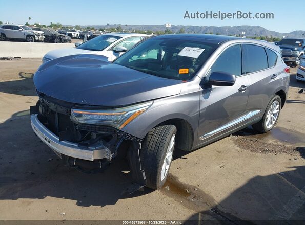 5J8TC1H39LL008790 2020 ACURA RDX Gray Vista tres cuartos delantera izquierda