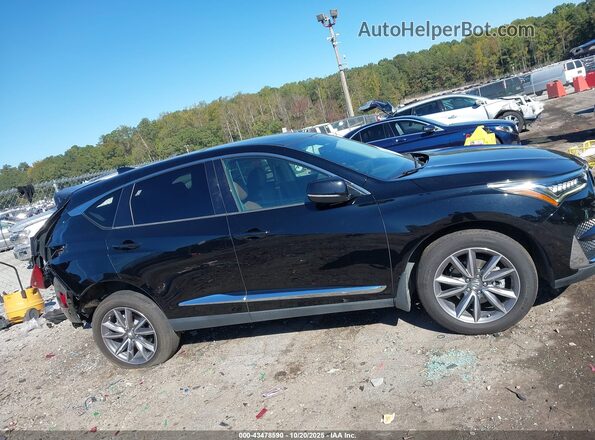 5J8TC1H53ML020470 2021 ACURA RDX Black უკანა სალონის ხედი