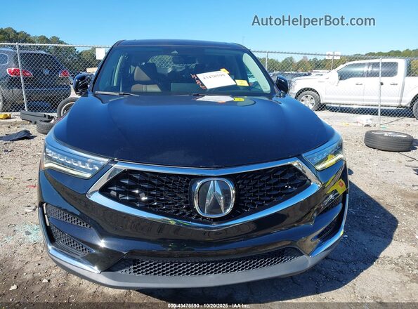 5J8TC1H53ML020470 2021 ACURA RDX Black ხელსაწყოთა პანელის ხედი