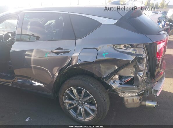5J8TC1H5XKL013464 2019 ACURA RDX Gray Widok zestawu wskaźników