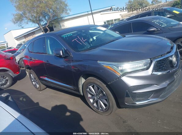 5J8TC1H5XKL013464 2019 ACURA RDX Gray Widok wnętrza 360 stopni