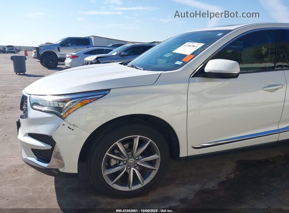 5J8TC1H5XLL009562 2020 ACURA RDX White Front view
