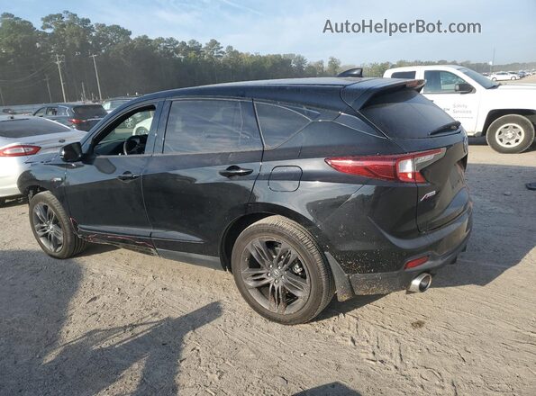 5J8TC1H62ML019111 2021 ACURA RDX Black Задня ліва чверть