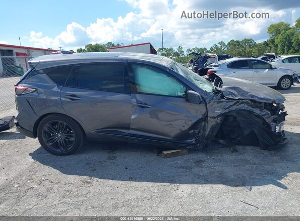 5J8TC1H63LL022128 2020 ACURA RDX Gray Widok wnętrza z tyłu