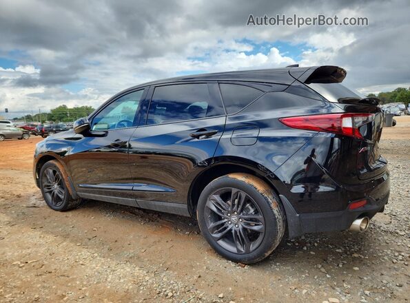 5J8TC1H66ML014896 2021 ACURA RDX Black Հետևի ձախ