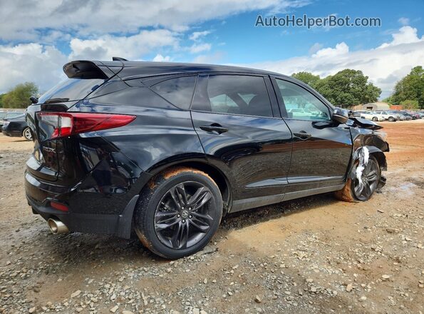 5J8TC1H66ML014896 2021 ACURA RDX Black Հետևի աջ