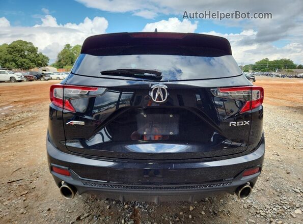 5J8TC1H66ML014896 2021 ACURA RDX Black Հետևի տեսք