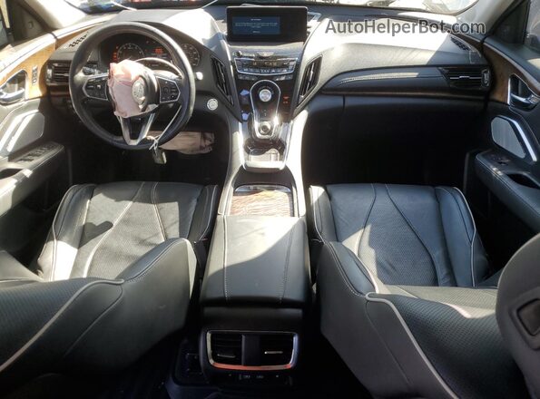 5J8TC1H71LL009113 2020 ACURA RDX Gray Dashboard view
