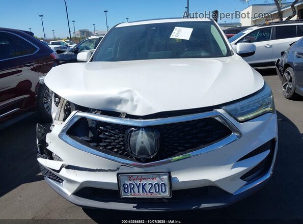 5J8TC1H74LL021353 2020 ACURA RDX White Սարքավորումների վահանակի տեսք