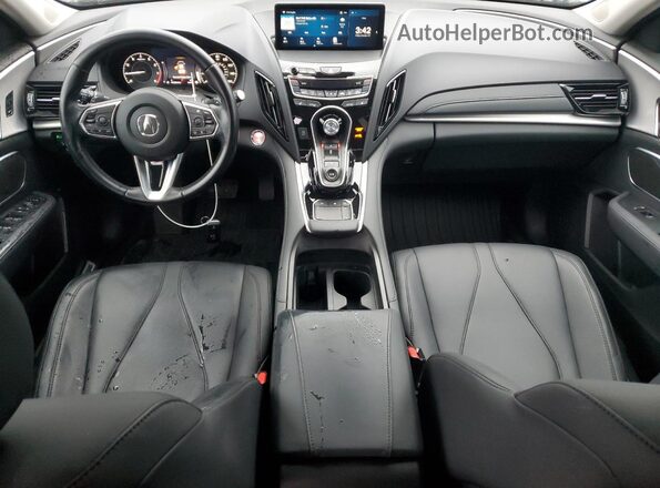 5J8TC2H34ML017517 2021 ACURA RDX Silver Widok deski rozdzielczej