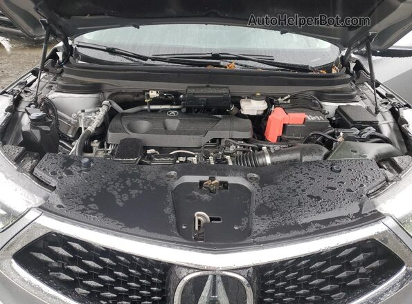5J8TC2H34ML017517 2021 ACURA RDX Silver Widok komory silnika
