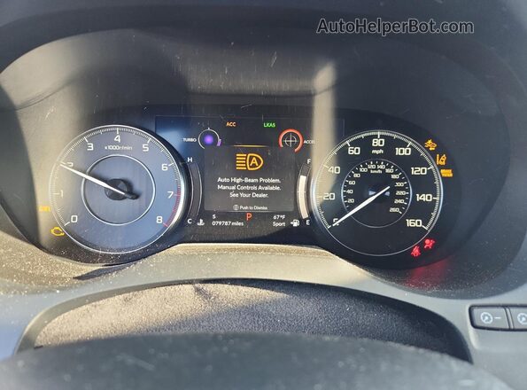 5J8TC2H35KL044061 2019 ACURA RDX Blue Vista del cuadro de instrumentos