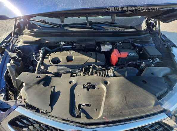5J8TC2H35KL044061 2019 ACURA RDX Blue Vista del compartimento del motor