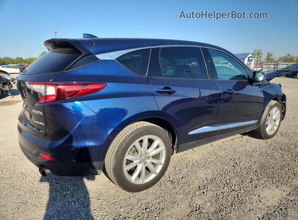 5J8TC2H35KL044061 2019 ACURA RDX Blue Trasero derecho